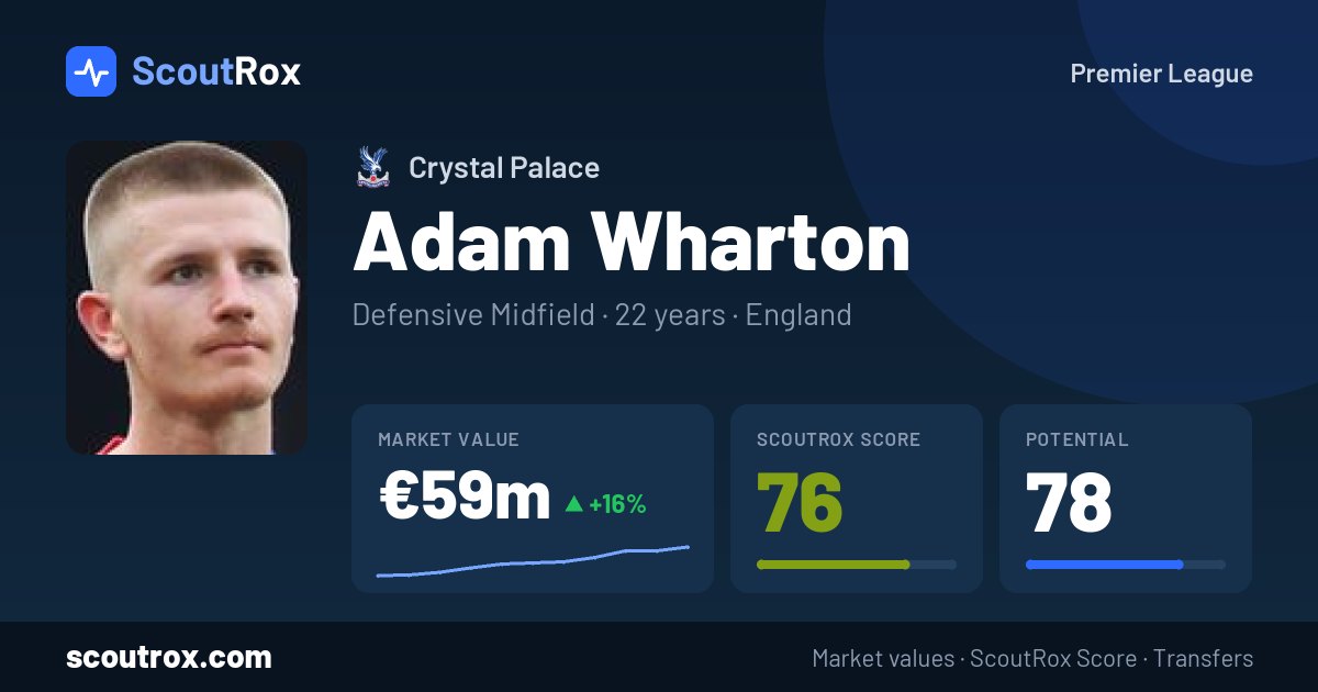 Adam Wharton stats & market value