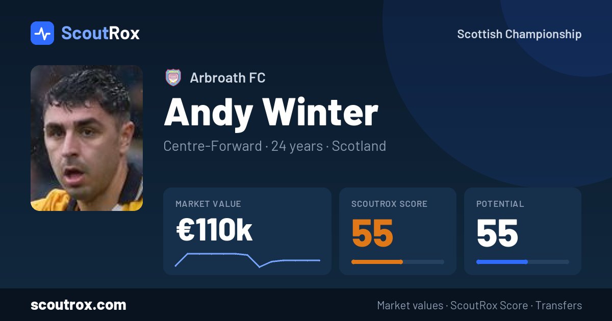 Andy Winter stats & market value