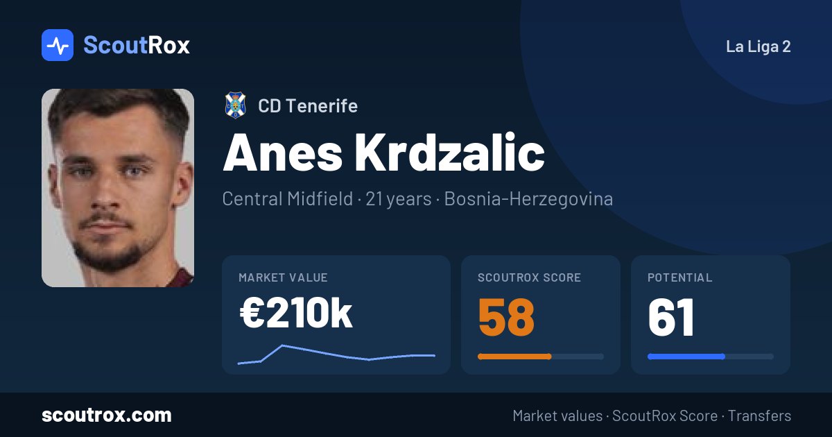 Anes Krdzalic stats & market value