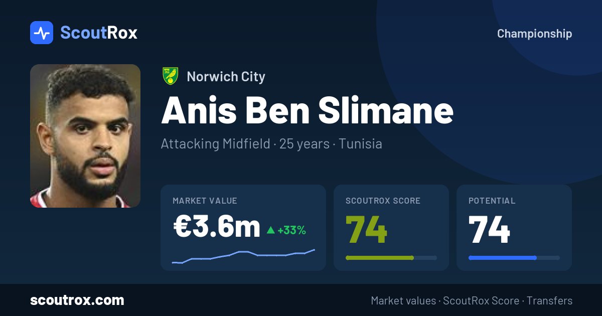 Anis Ben Slimane stats & market value