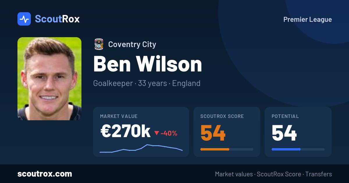 Ben Wilson stats & market value