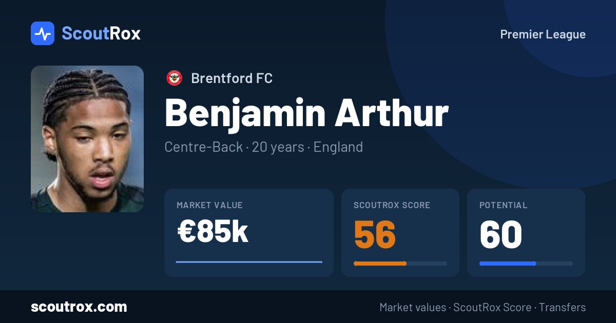 Benjamin Arthur stats & market value