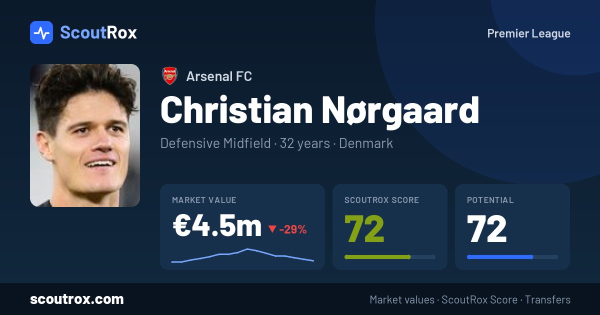 Christian Nørgaard stats & market value