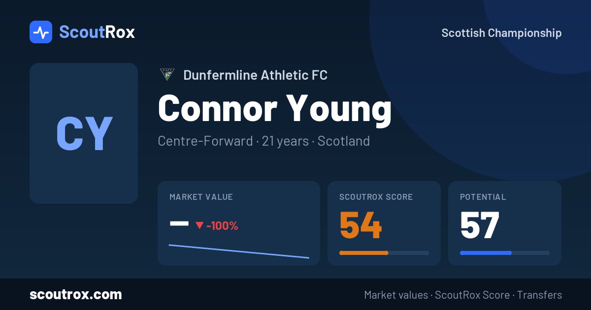 Connor Young stats & market value