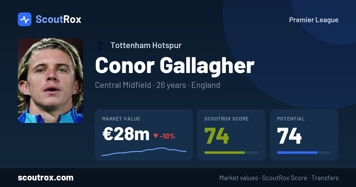 Conor Gallagher stats & market value