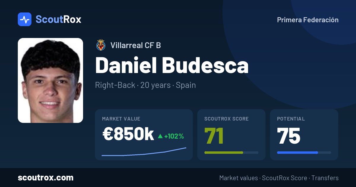 Daniel Budesca stats & market value