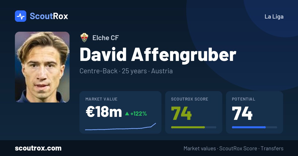 David Affengruber stats & market value