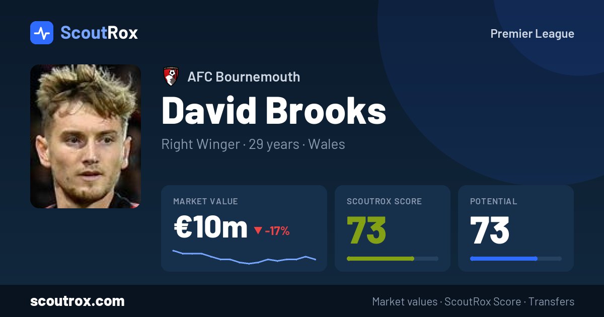 David Brooks stats & market value