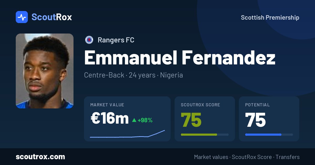 Emmanuel Fernandez stats & market value