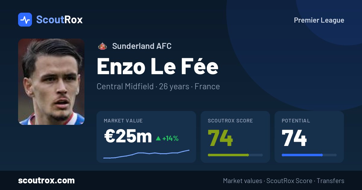 Enzo Le Fée stats & market value