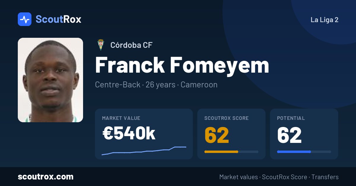 Franck Fomeyem stats & market value