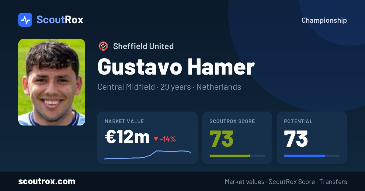 Gustavo Hamer stats & market value