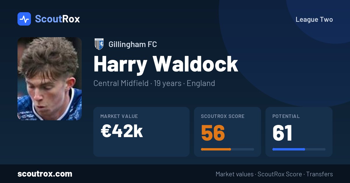 Harry Waldock stats & market value