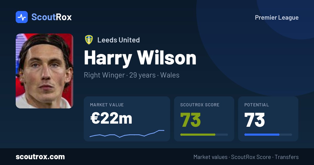 Harry Wilson stats & market value