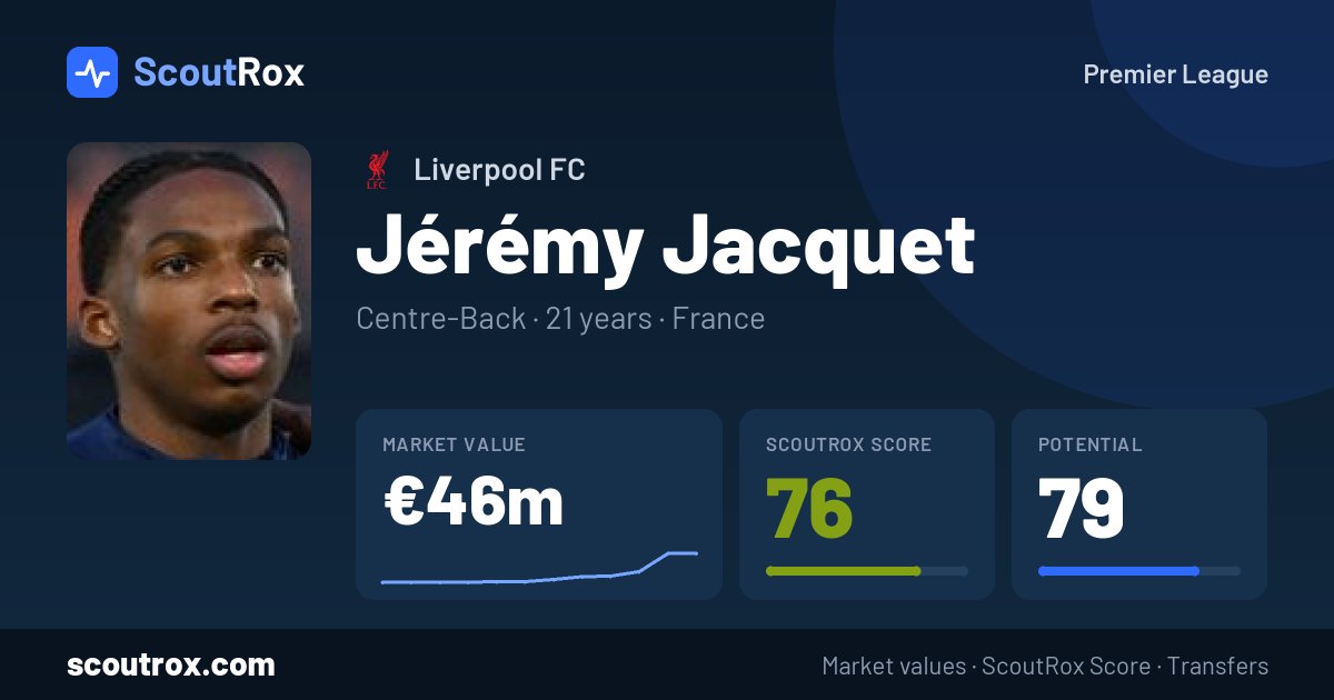 Jérémy Jacquet stats & market value
