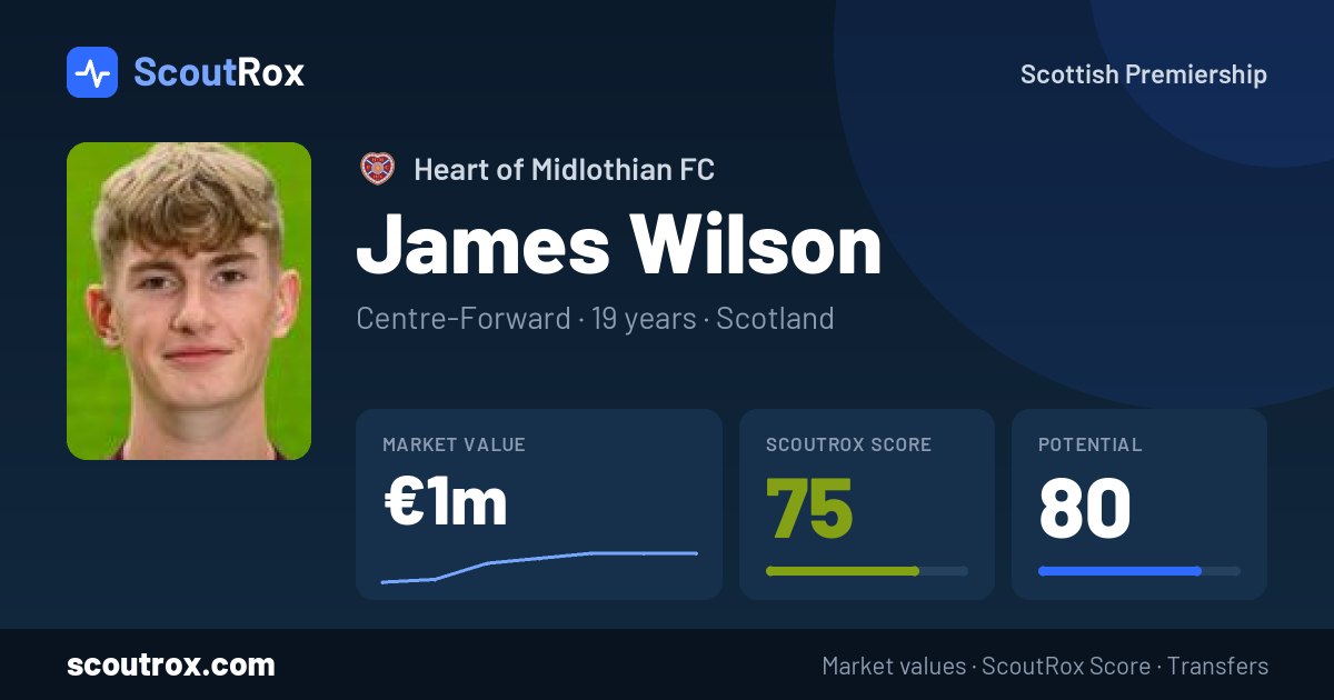 James Wilson stats & market value