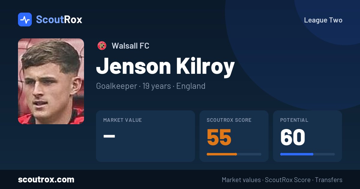Jenson Kilroy stats & market value