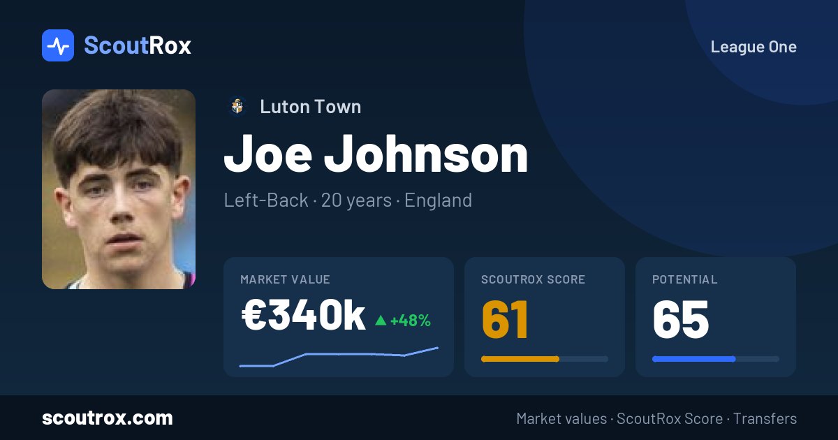 Joe Johnson stats & market value