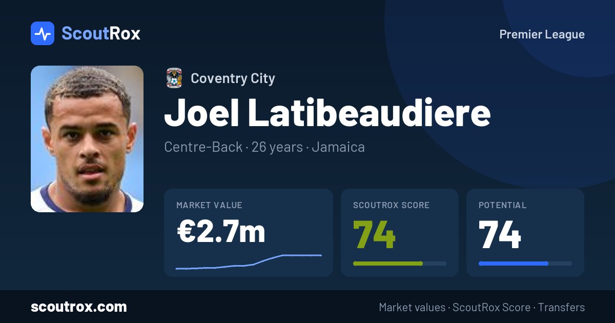 Joel Latibeaudiere stats & market value