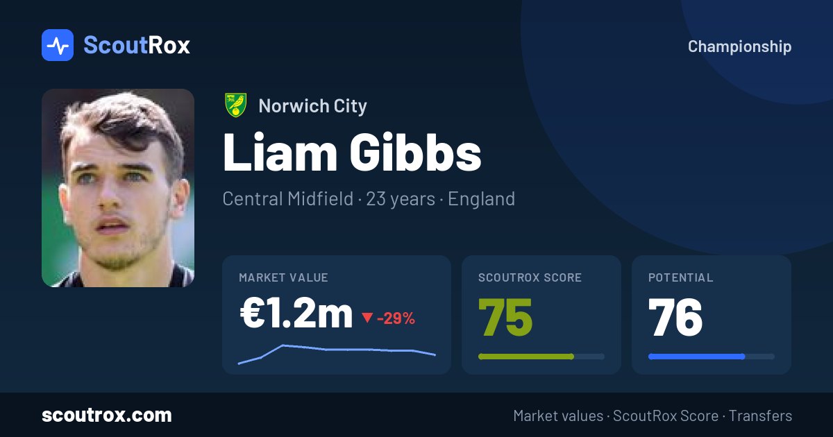 Liam Gibbs stats & market value
