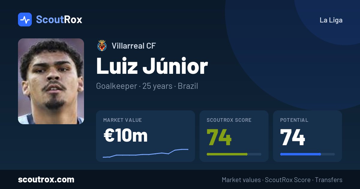 Luiz Júnior stats & market value