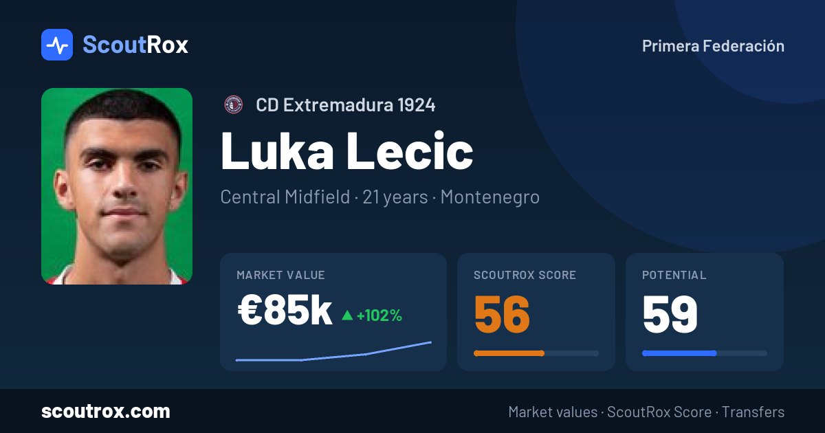 Luka Lecic stats & market value