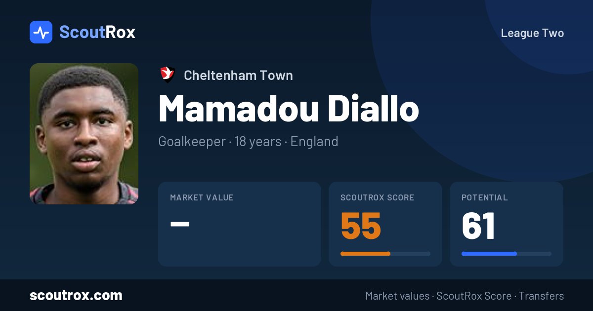 Mamadou Diallo stats & market value