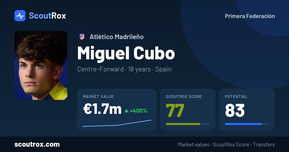 Miguel Cubo stats & market value