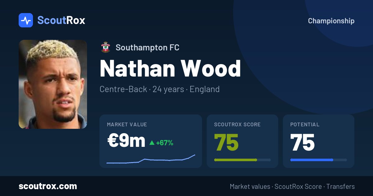 Nathan Wood stats & market value