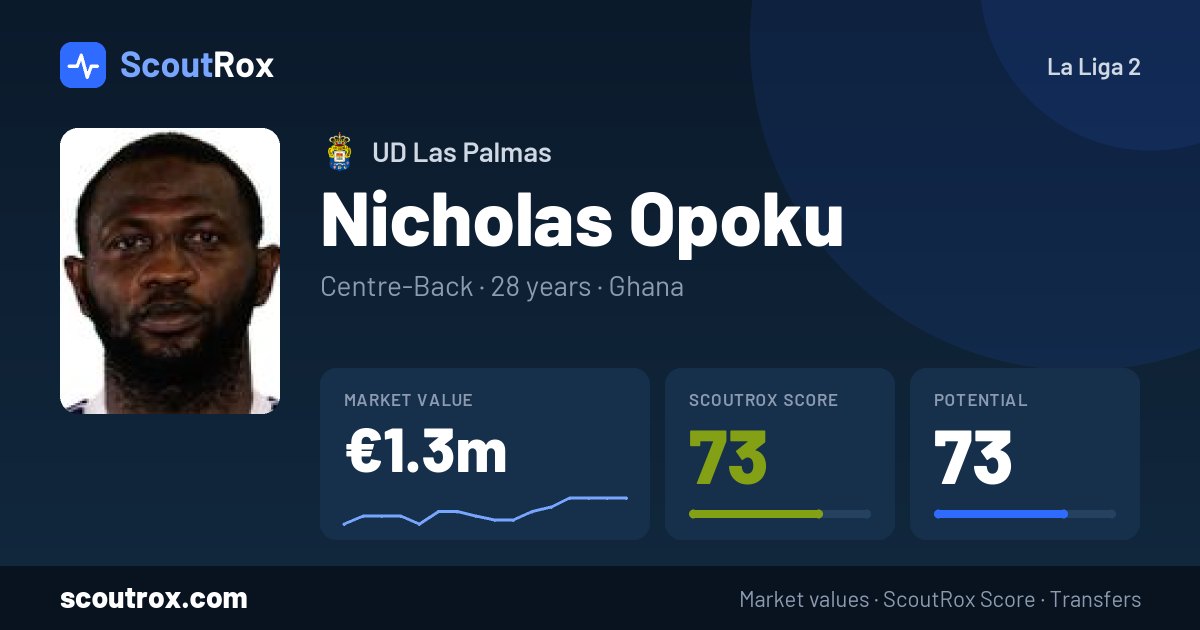 Nicholas Opoku stats & market value