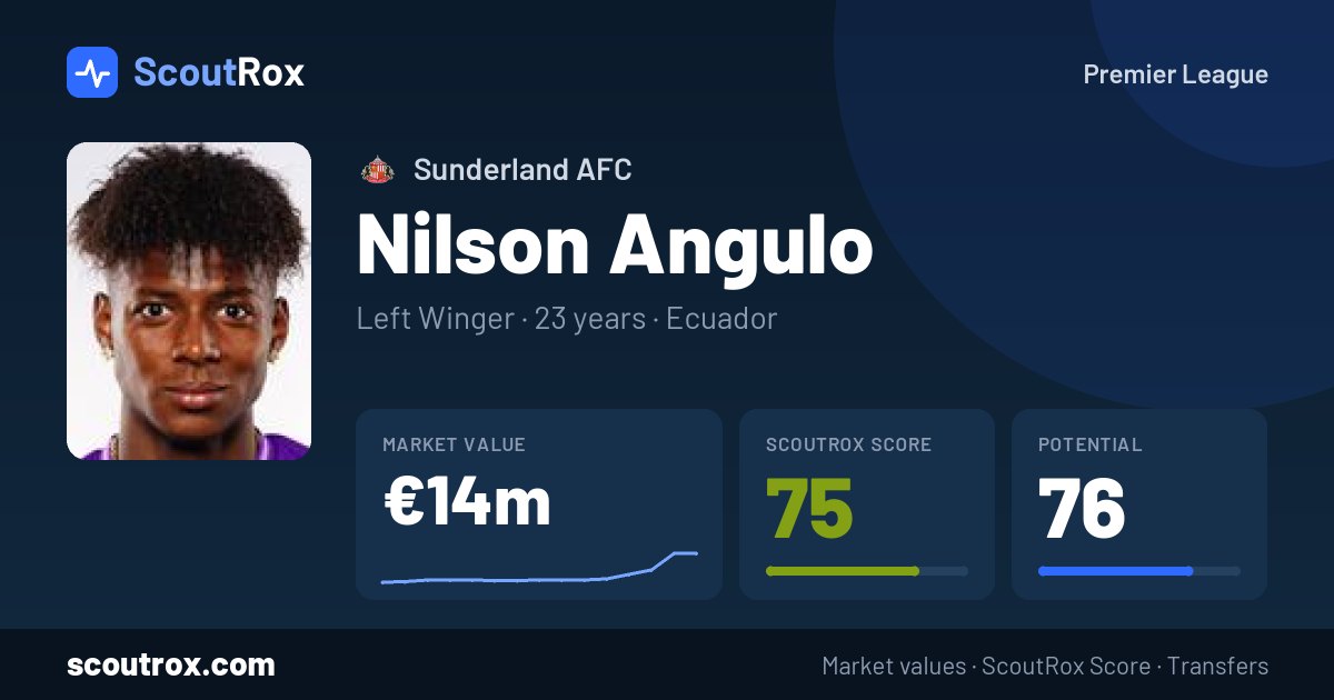 Nilson Angulo stats & market value