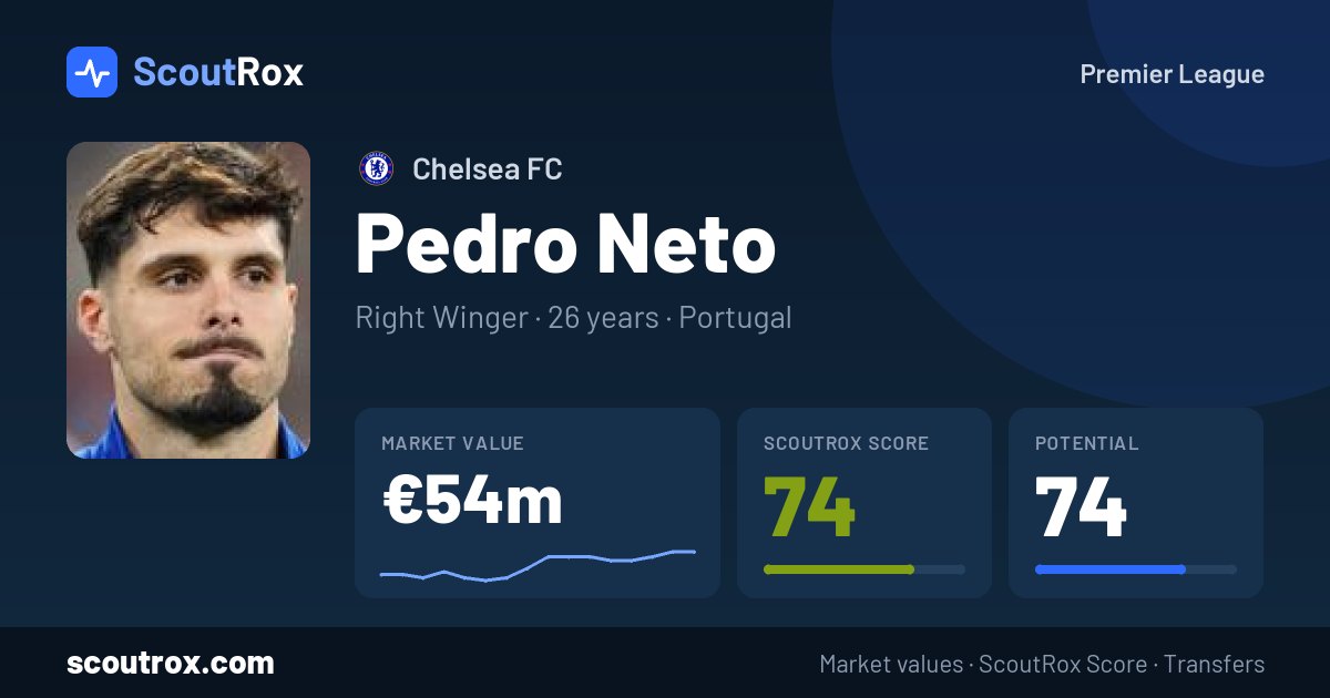 Pedro Neto stats & market value