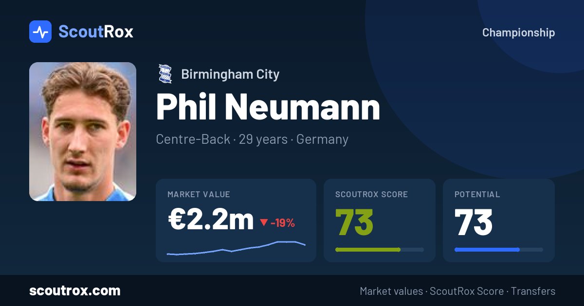 Phil Neumann stats & market value