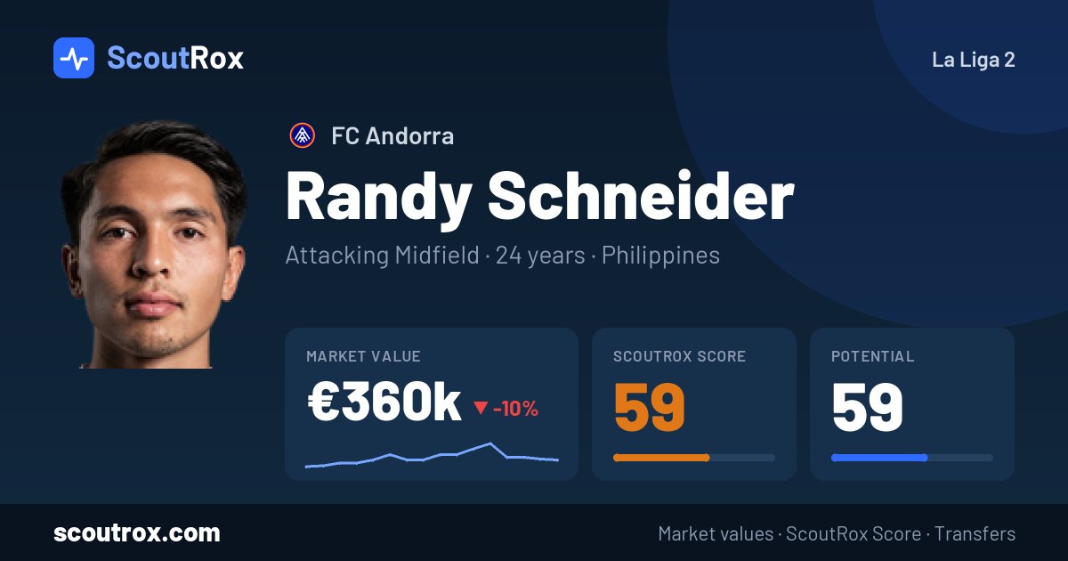 Randy Schneider stats & market value