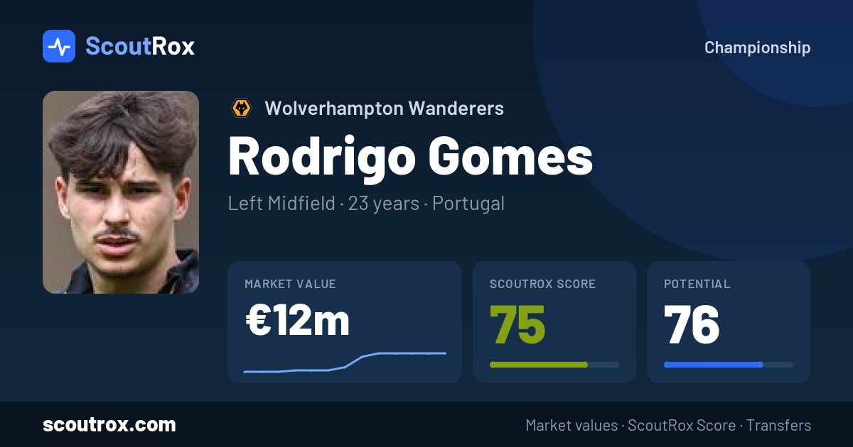 Rodrigo Gomes stats & market value