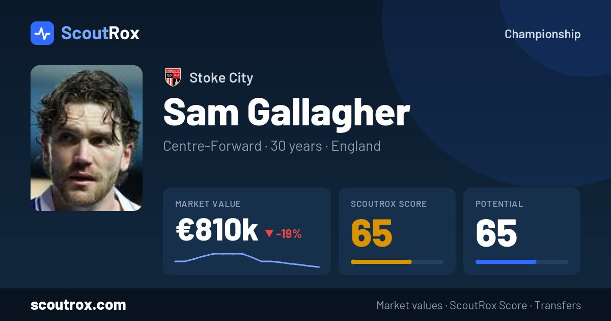 Sam Gallagher stats & market value