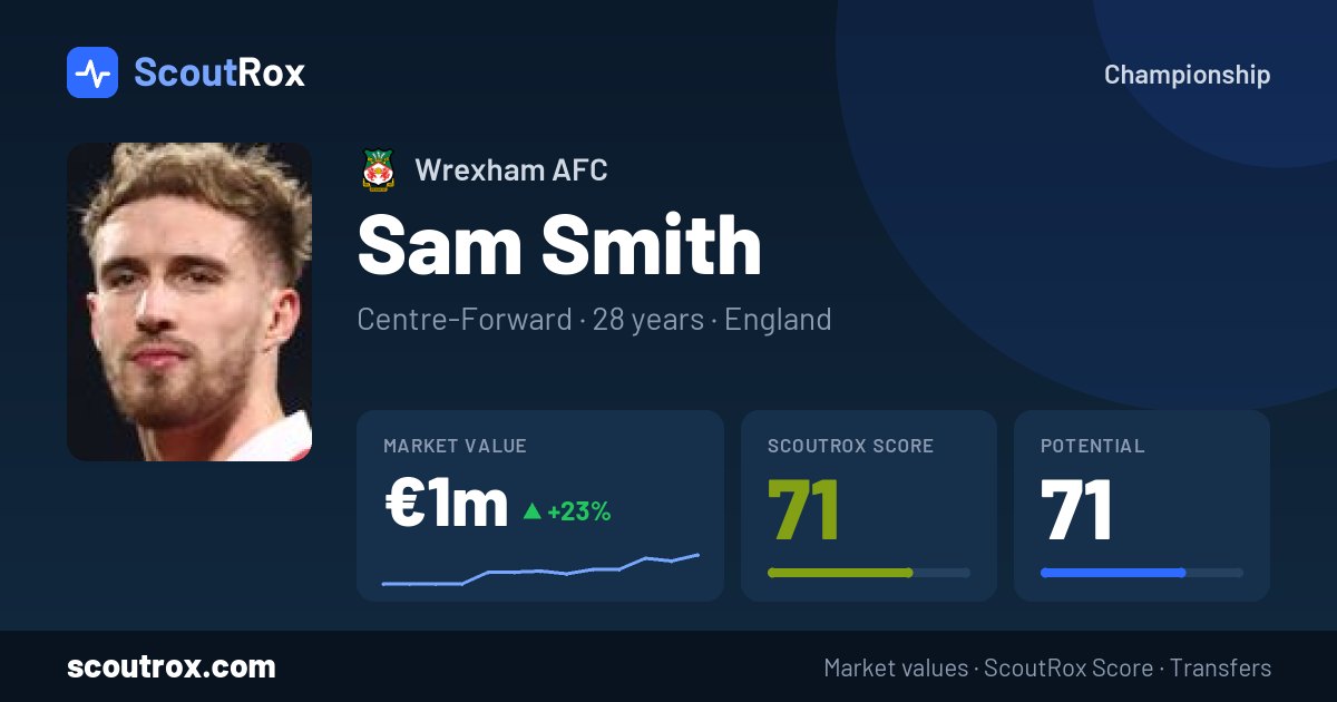Sam Smith stats & market value