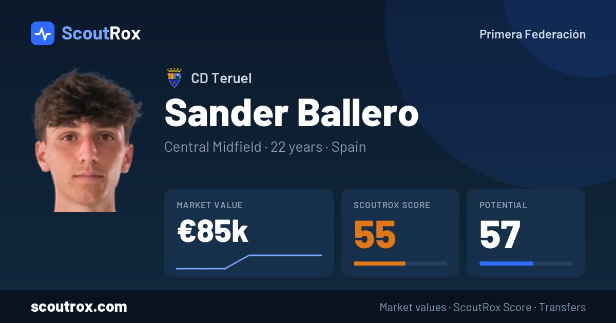 Sander Ballero stats & market value
