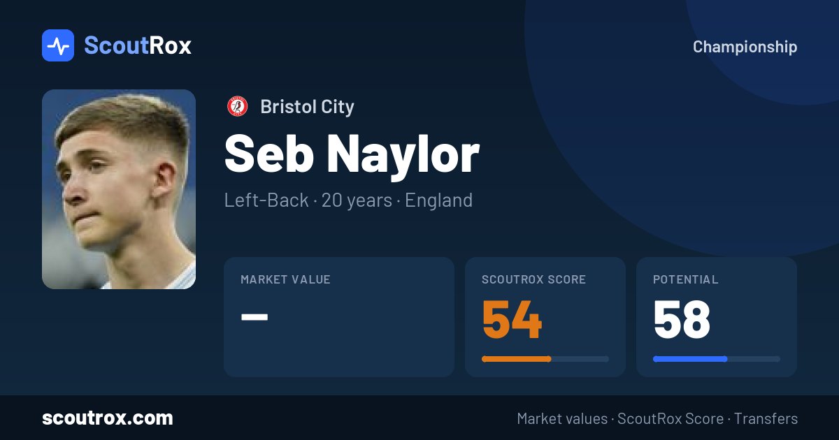 Seb Naylor stats & market value