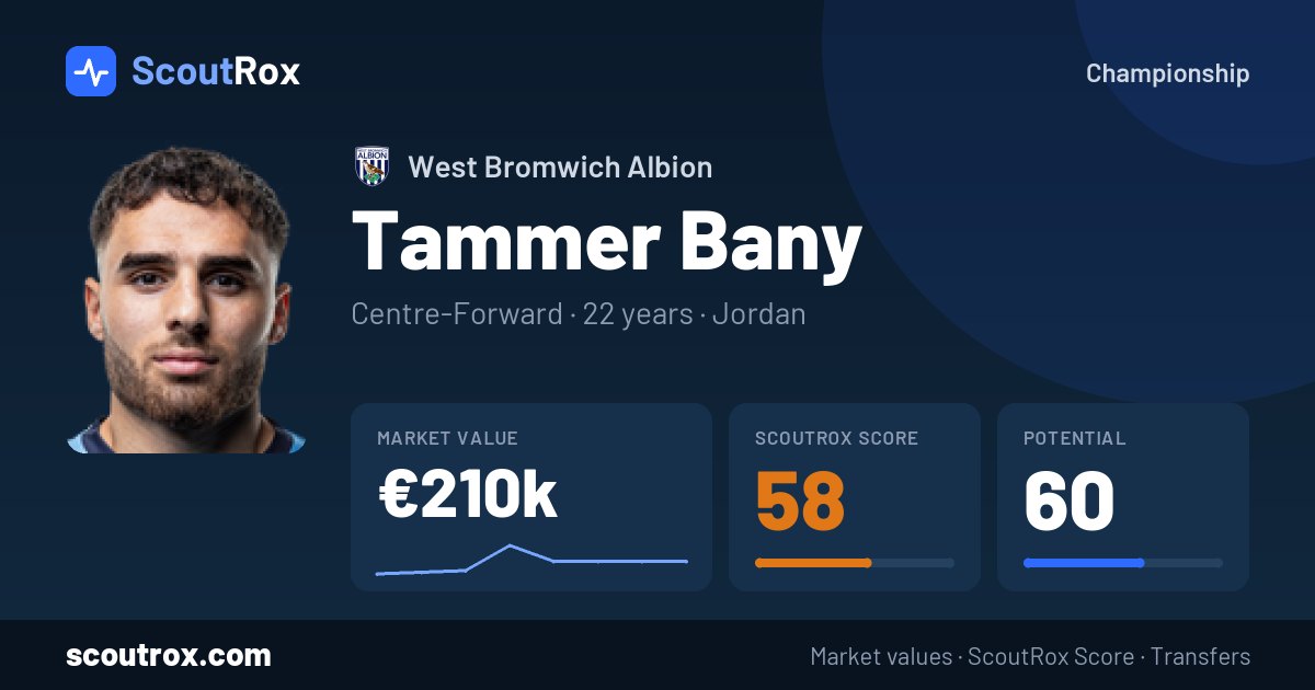 Tammer Bany stats & market value