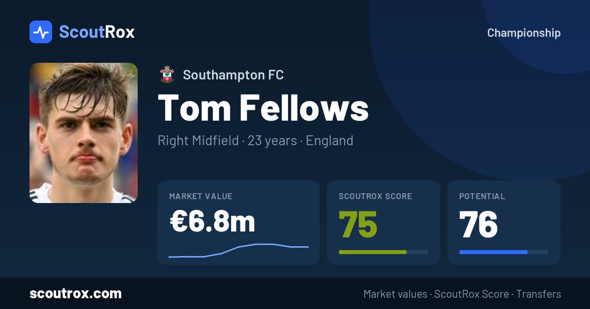 Tom Fellows stats & market value