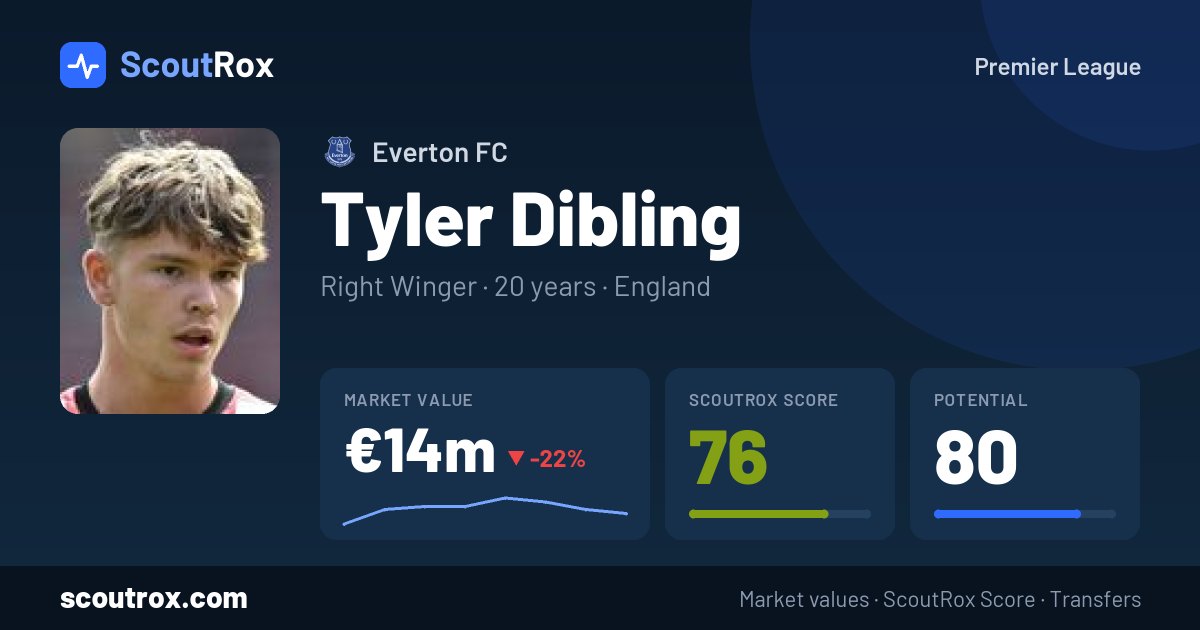 Tyler Dibling stats & market value