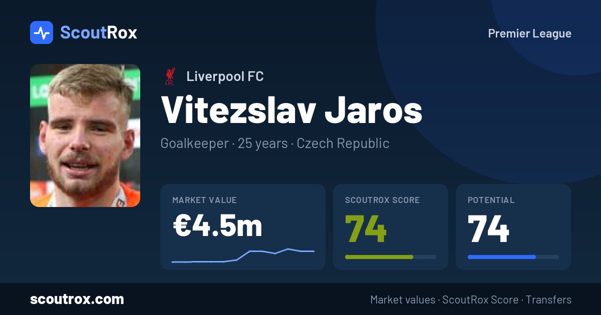 Vitezslav Jaros stats & market value
