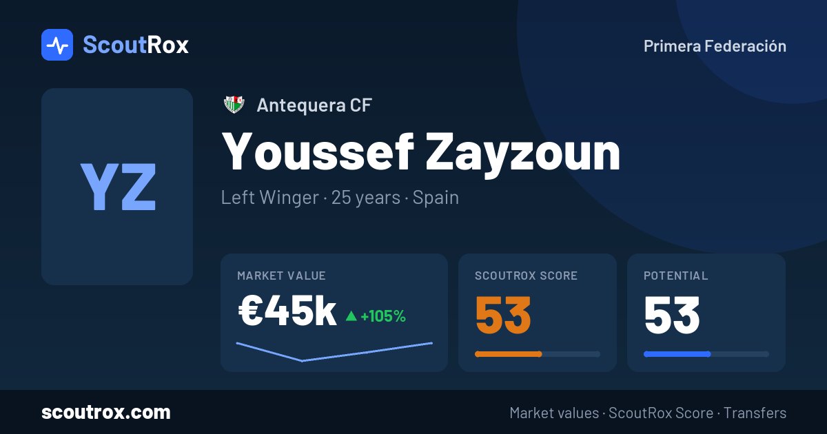 Youssef Zayzoun stats & market value